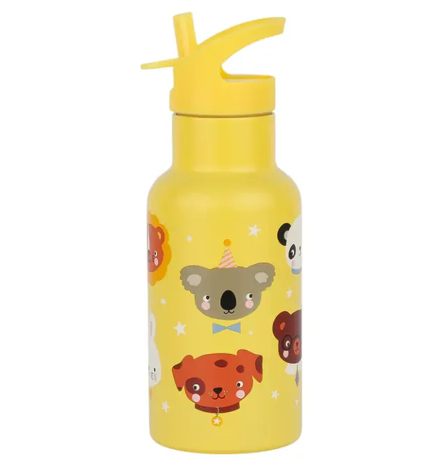 A Little Lovely Company Ανοξείδωτο Παγούρι Θερμός 350ml – Animal Friends DBSSAF87