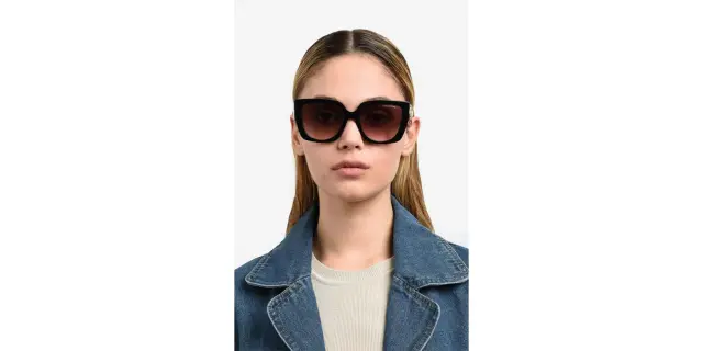 Marc Jacobs Γυναικεία Γυαλιά Ηλίου με Κόκκινο Σκελετό και Μπορντό Ντεγκραντέ Φακό MARC 687/S C9A/4S 3