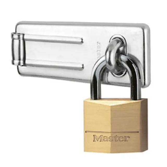 Master Lock 140703EURD - Σετ λουκέτο και κατεβάτης από ανοξείδωτο ατσάλι