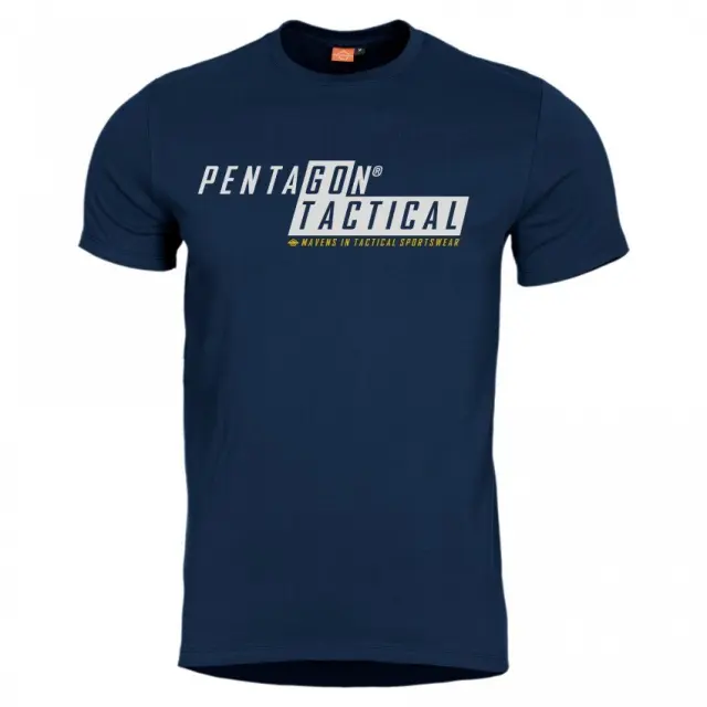Pentagon Ageron "Go Tactical" T-Shirt-Μπλουζάκι Μακό για Τακτική - Καθημερινή Χρήση - 05MB-Midnight Blue-Σκούρο Μπλε