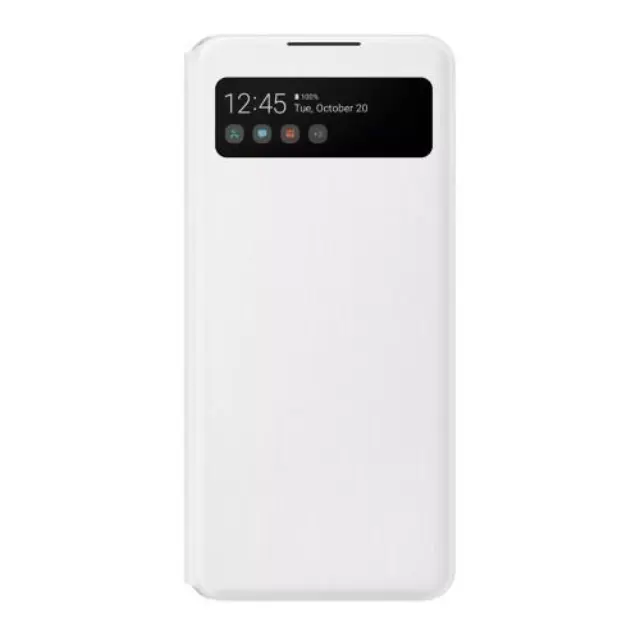 Θήκη Flip S-View Samsung EF-EA426PWEG για Galaxy A42 5G Λευκό N66755