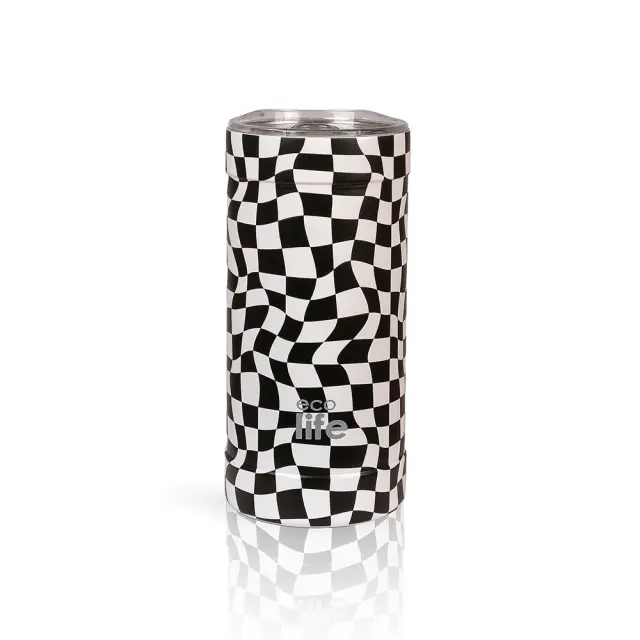 Ποτήρι Θερμός Black & White Coffee Thermos 500ml / 33-BO-4185 (Ecolife) 3