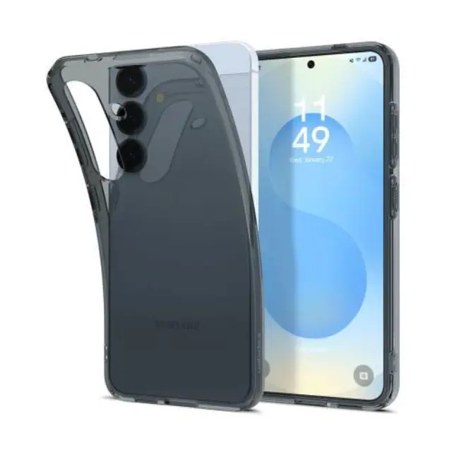 Θήκη TPU Spigen Samsung Galaxy S25 5G Liquid Crystal Διάφανο-Γκρι N67331