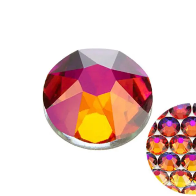 Swarovski 2088 GlueFix XIRIUS Crystal Volcano SS20 Ø4.7x1.75mm - Συσκευασία Χονδρικής - 48τεμ