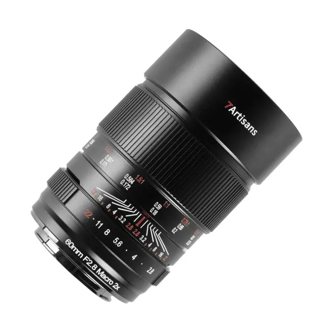 7Artisans 60mm f/2.8 2x Macro Canon RF 3