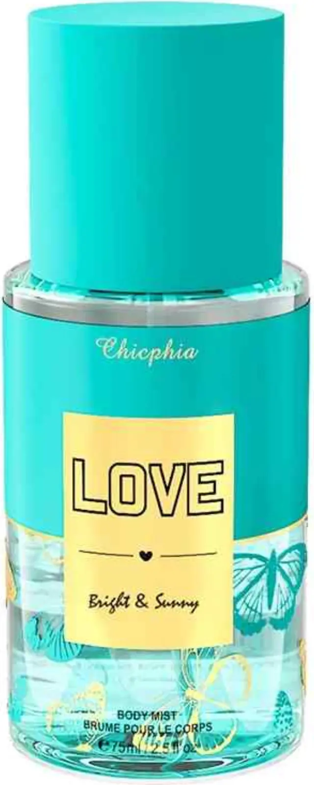 Chicphia Bright & Sunny Body Mist Γυναικείο Αρωματικό Σπρέι Σώματος 75ml