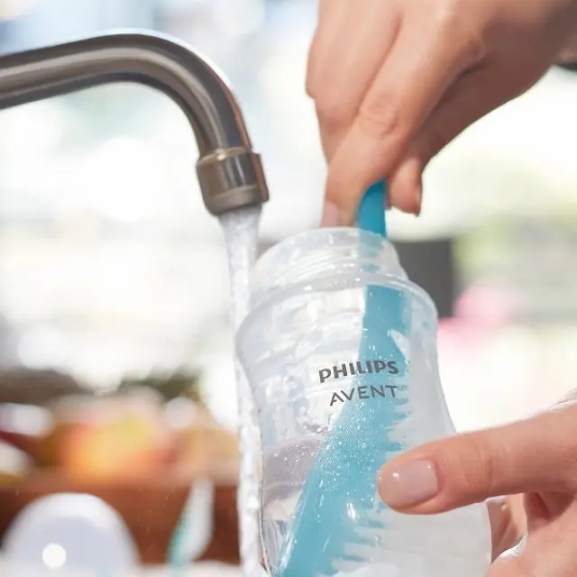 Philips AVENT Βουρτσάκι Καθαρισμού Μπιμπερό & Θηλών με Καμπυλωτή Κεφαλή 2