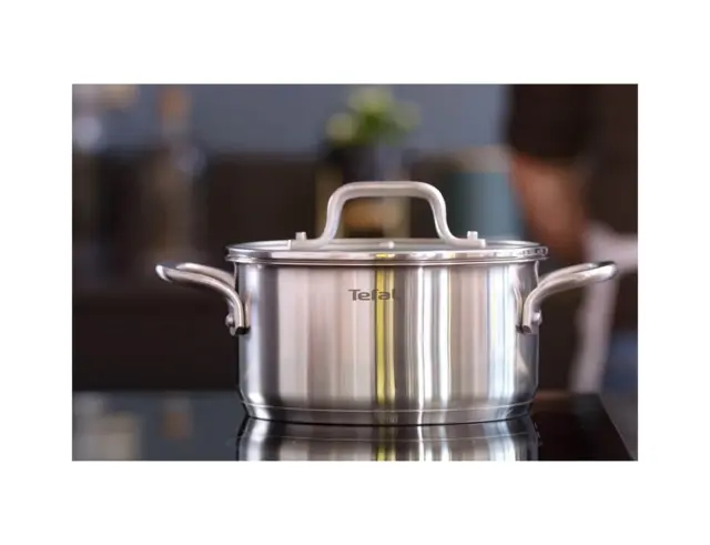 Σετ Κατσαρόλες Infinite Tefal με γυάλινο καπάκι και διαμέτρους 16cm, 20cm, 24cm - 6 τεμαχίων (3 κατσαρόλες, 3 καπάκια) H816S6 2