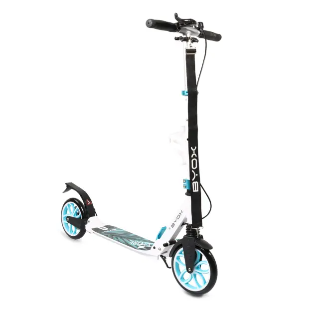 Byox Πατίνι Scooter Fiore με Κουδουνάκι και Θήκη Νερού Blue Byox 2