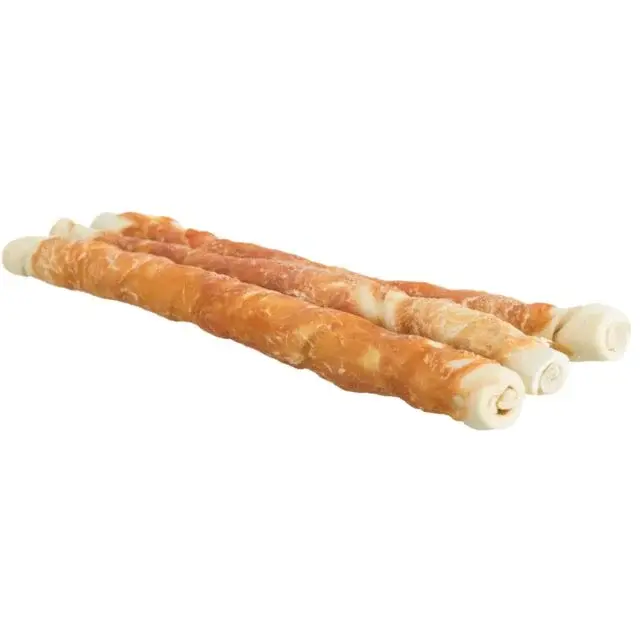 Κόκκαλο Σκύλου Trixie Denta Fun Rolls Κοτόπουλο 3 τεμάχια των 17cm/140gr 2