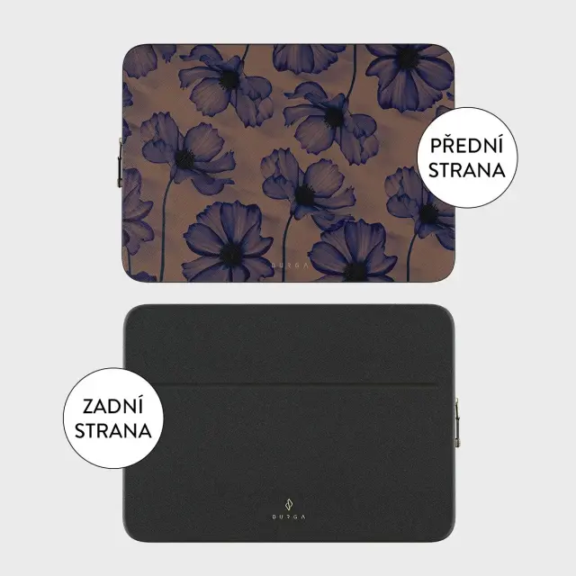 Burga Laptop Sleeve, Velvet Night - Macbook Pro 14" 3