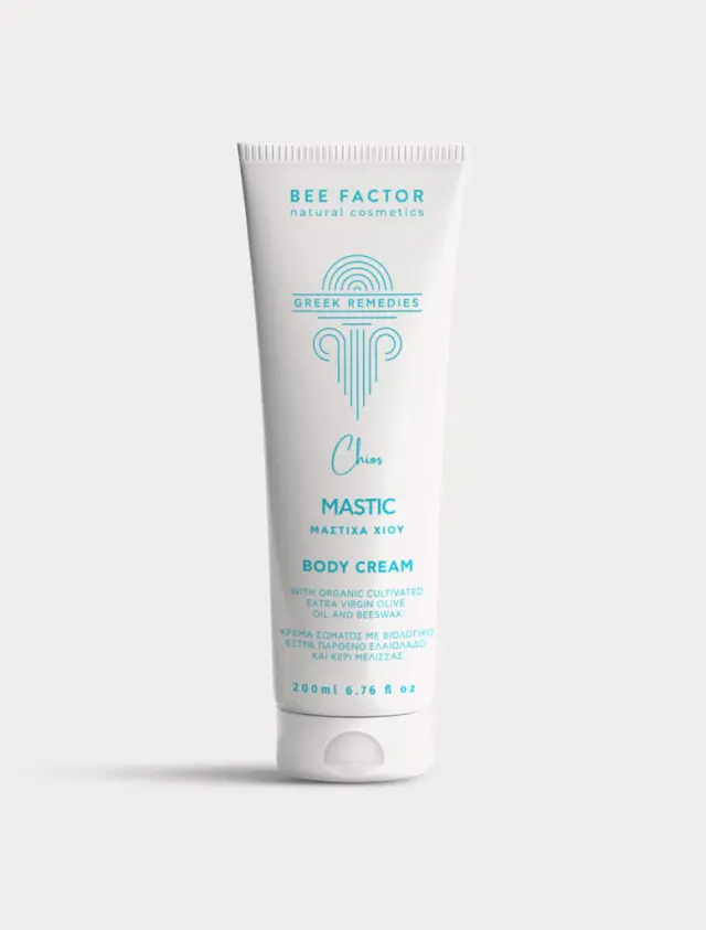 BEE FACTOR GREEK REMEDIES | ΚΡΕΜΑ ΣΩΜΑΤΟΣ ΜΕ ΜΑΣΤΙΧΑ ΧΙΟΥ – 200ML