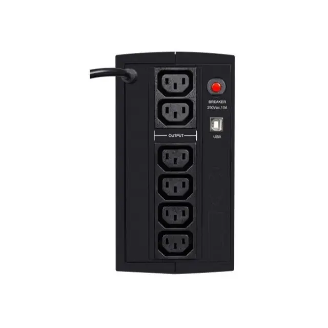 Ever UPS Duo 850 AVR USB 850VA 550W Black (T/DAVRTO-000K85/00) 2