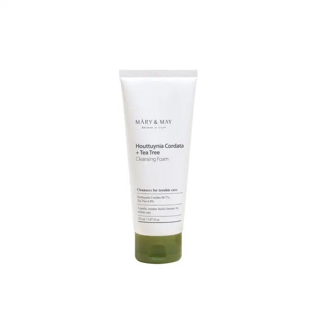 Mary + May Houttuynia Cordata + Tea Tree Cleansing Foam 150ml