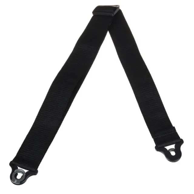 PWSAL400 D Addario Auto Lock Polypro Guitar Strap, Black 2