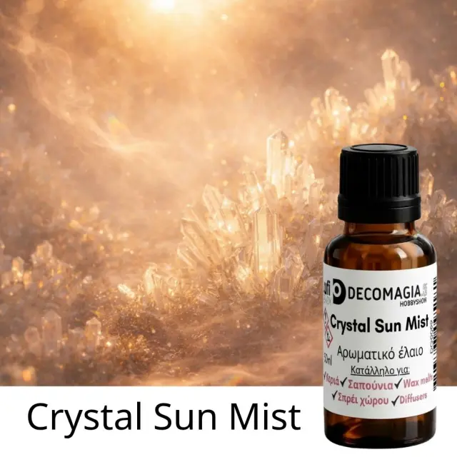 Άρωμα για κερί και σαπούνι 50ml, Crystal Sun Mist