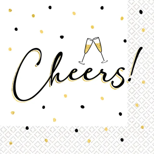 Χαρτοπετσέτες Φαγητού Cheers / 16 τμχ