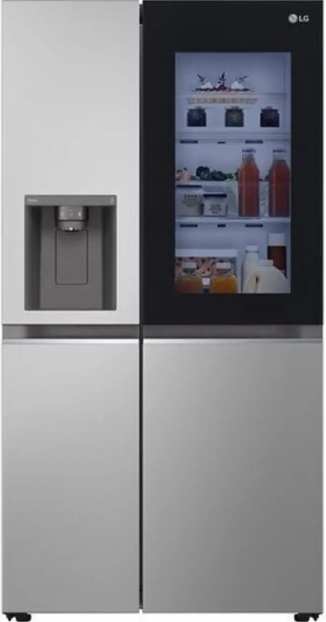 LG Ψυγείο Ντουλάπα 635lt Total NoFrost Υ179xΠ91.3xΒ73.5εκ. Inox GSGV80PYLL