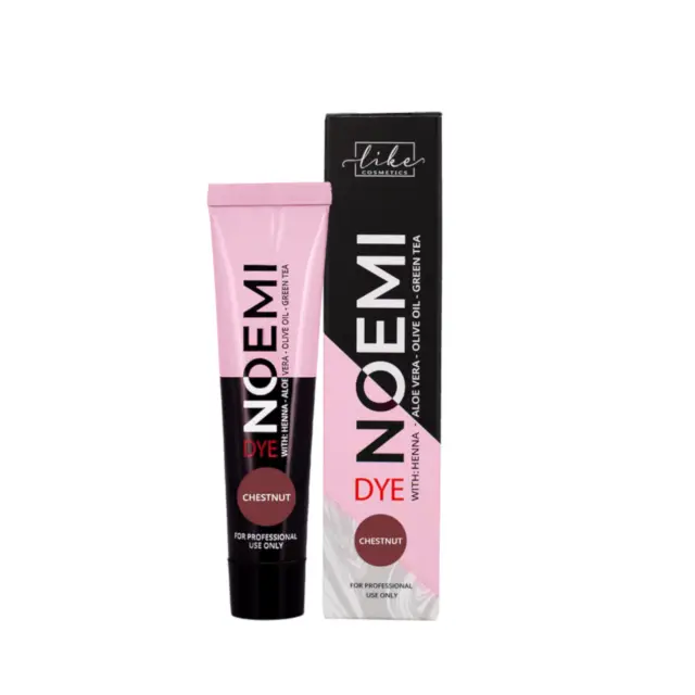 Noemi Βαφή Βλεφαρίδων Φρυδιών Με Χένα 15ml Chestnut