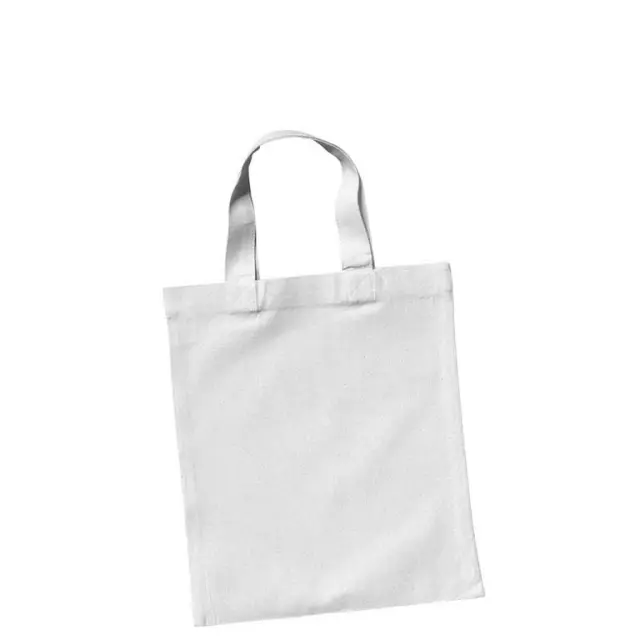 Τσάντα 100% Βαμβακερή - Λευκή - 24x28cm