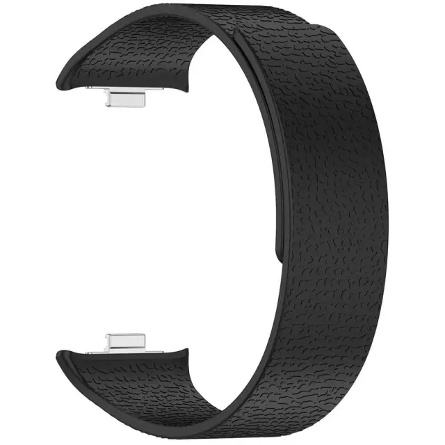 Techsuit - Watchband (W016) - Xiaomi Smart Band 10 Pro/9 Pro/8 Pro/Redmi Watch 4 / 5 / 6 - Black 2