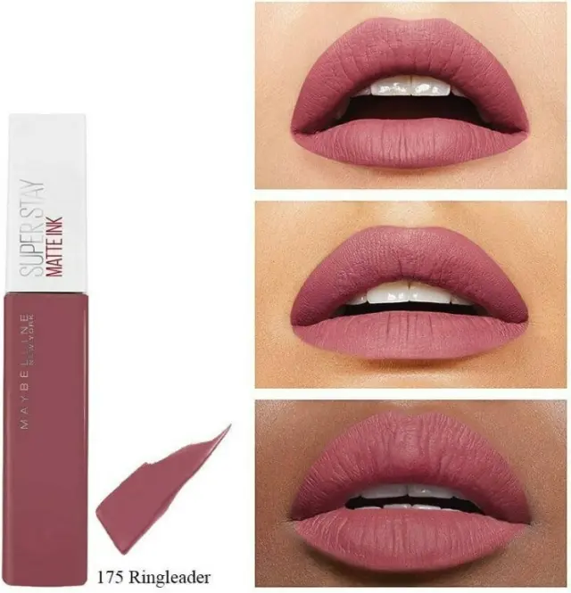 Maybelline Super Stay Matte Ink Υγρό Κραγιόν Matte 175 Ringleader 5ml 2