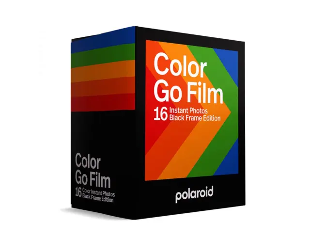 Φωτογραφικό Χαρτί Polaroid Color Go Film για Polaroid Go, με μέγεθος 6.66x5.39cm - Black Frame - 16 Φύλλα6211 3