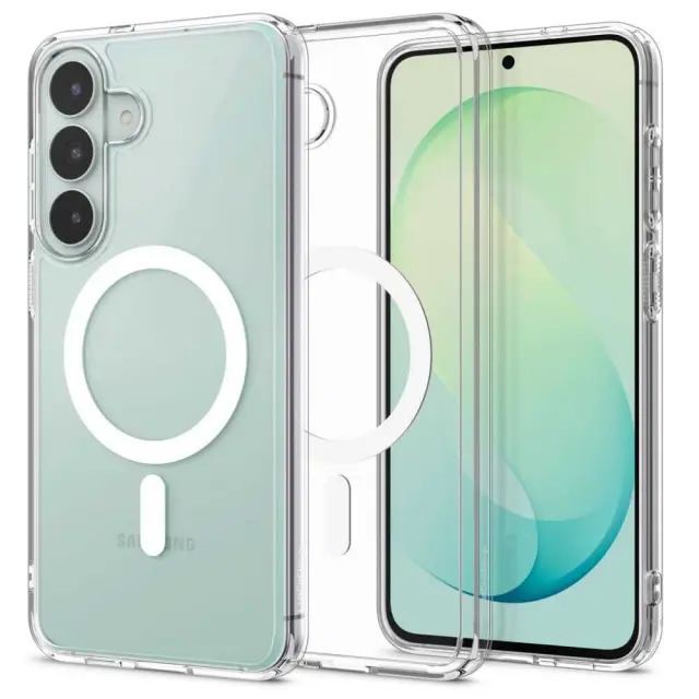 Spigen Ultra Hybrid Mag Magsafe Galaxy S26 Fe Clear/white 2