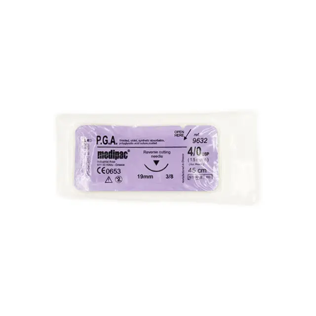 Medipac Ράμμα PGA 9632 4/0 19mm 3/8