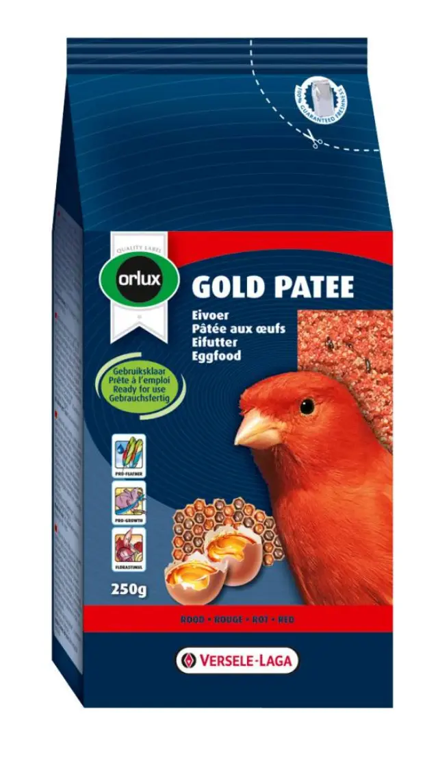Versele Laga NutriBird Treatz Red Fusion Υγρή Αυγοτροφή Κόκκινη για Καναρίνια 250gr 2