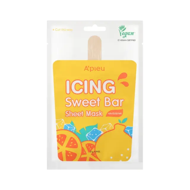 A’PIEU Icing Sweet Bar Sheet Mask με εκχύλισμα μανταρινιού (Mandarin) 1τμχ