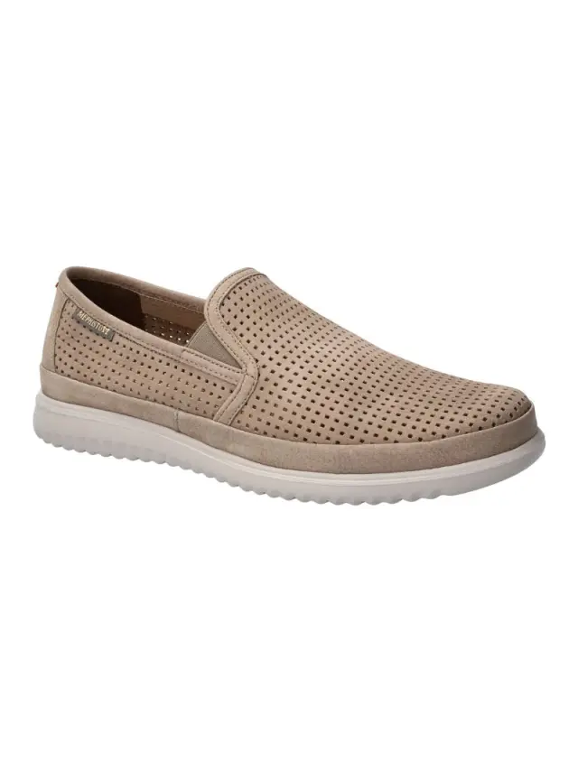 Mephisto Μοκασίνια-Loafers Ανδρικό δέρμα Nubuck Μπεζ MEP/TIAGO SAND 2