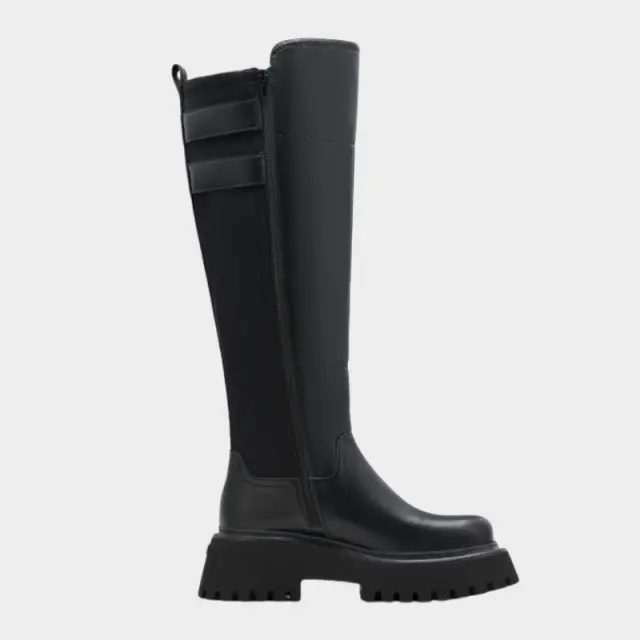 Μπότες Buffalo Stacy Biker Hi BUFPD00018420 HV 326 103 Μαύρο - 37