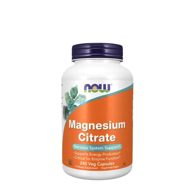 Now Foods Magnesium Citrate 240 Capsules