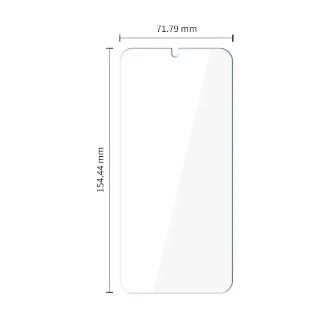 Non Full Cover Tempered Glass για Galaxy S26 Plus-Clear OEM 3