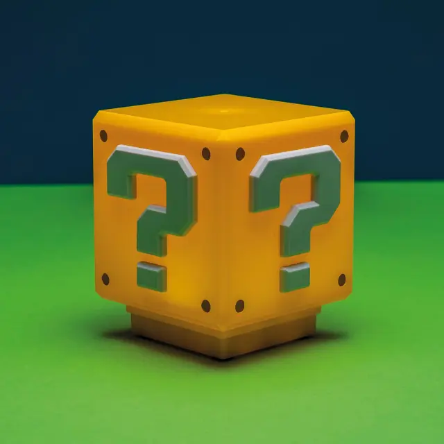 Nintendo - Super Mario Mini Question Block Light (PP3428NN) - Gadgets