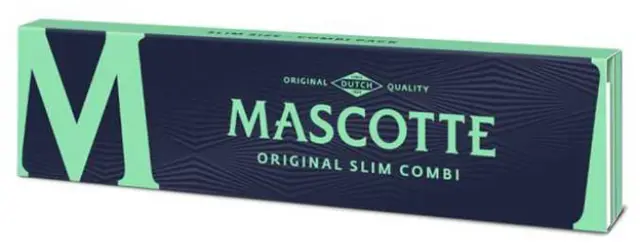 Χαρτάκια Mascotte Original King Size με Τζιβάνα - 34φ.