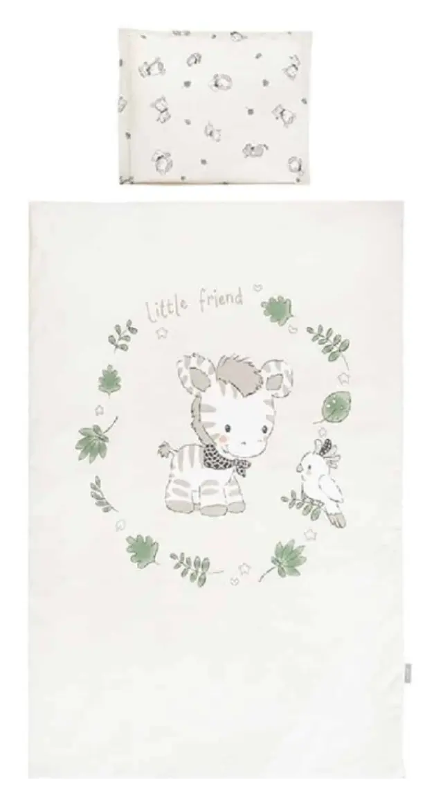 Lorelli Cosy Jungle Σετ Ύπνου Μωρού 3 Τεμαχίων 100% Βαμβάκι Μπεζ 3