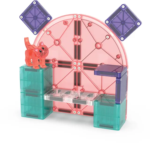 Magna-Tiles Μαγνητικά Πλακίδια Cat Tree 13 Κομμάτια (3+ ετών) 252013CT 3