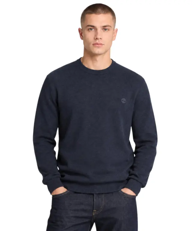 Timberland - Ανδρικό Πουλόβερ TBC0YHA2-475 Μπλε - M
