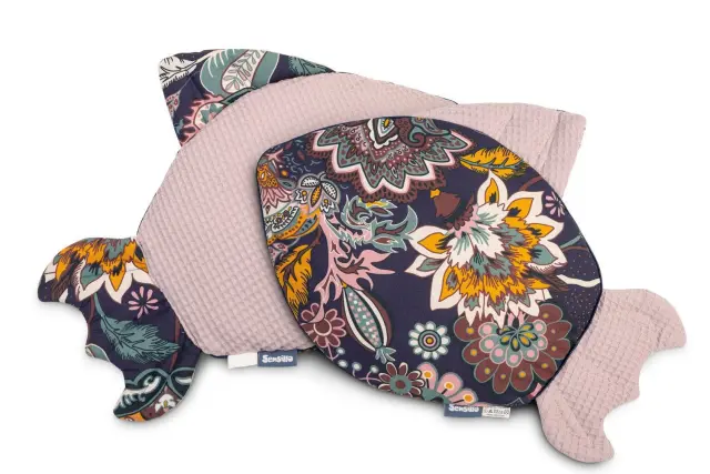 Μαξιλάρι 2 Όψεων Waffle Sensillo Fish Boho Dusty Rose 23340