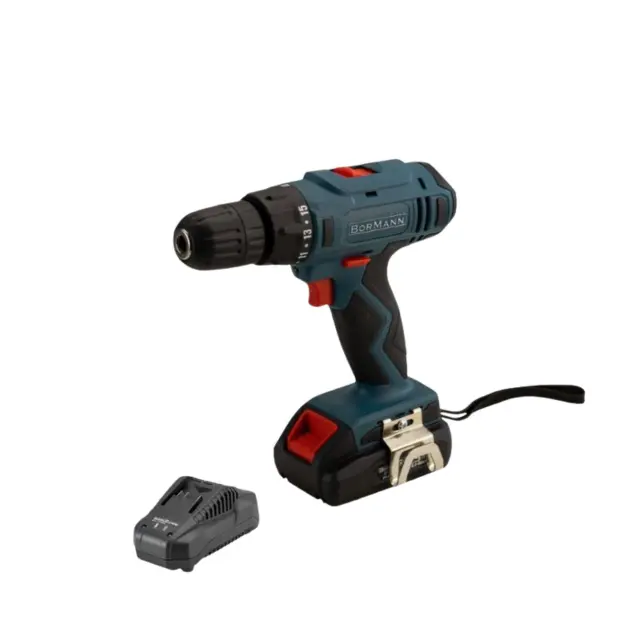 Bormann BCD2400 - Δραπανοκατσάβιδο Μπαταρίας Λιθίου 18V με Mπαταρία 1,5Ah (1x 1,5Ah) + Φορτιστή (042570)