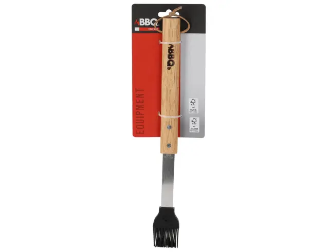 Πινέλο ψησίματος BBQ με ξύλινη λαβή - 38cm C83506030 2