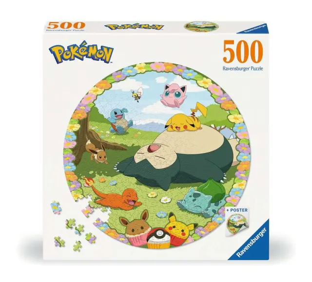 Ravensburger - Puzzle Blooming Pokemon 500p - Toys