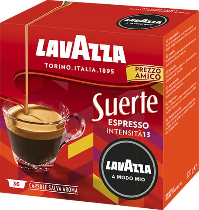 Lavazza Suerte Κάψουλες A Modo Mio 36τμχ