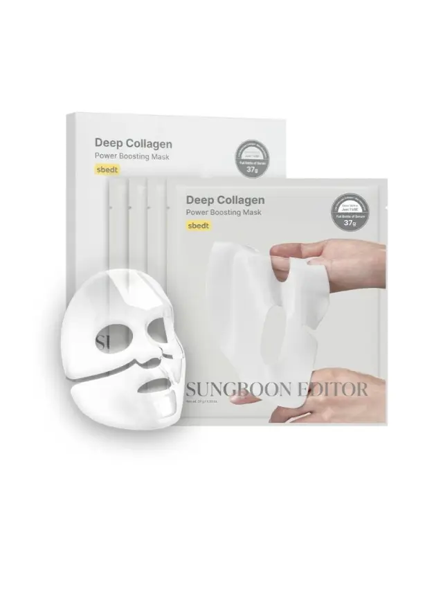 Sungboon Editor Deep Collagen Power Boosting Mask - Overnight μάσκα ενυδάτωσης με κολλαγόνο