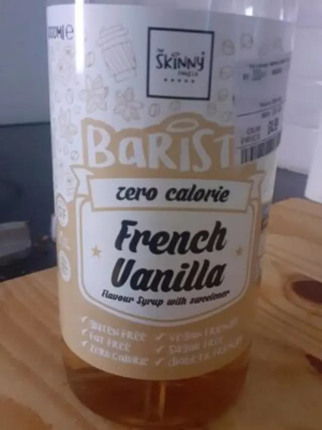 Skinny Barista French Vanilla Sugar Free Syrup 1L The Skinny Food Co