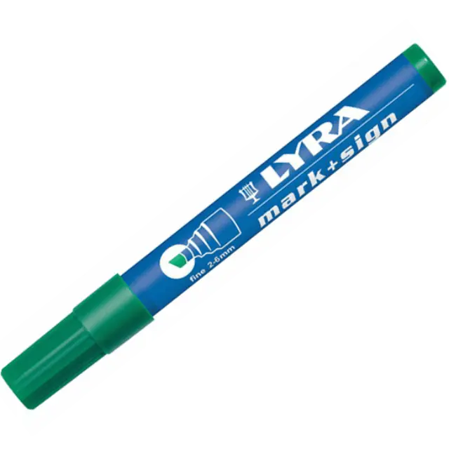 ΜΑΡΚΑΔΟΡΟΣ ΑΝΕΞΙΤΗΛΟΣ LYRA ΠΡΑΣΙΝΟΣ 2-6MM L4010067