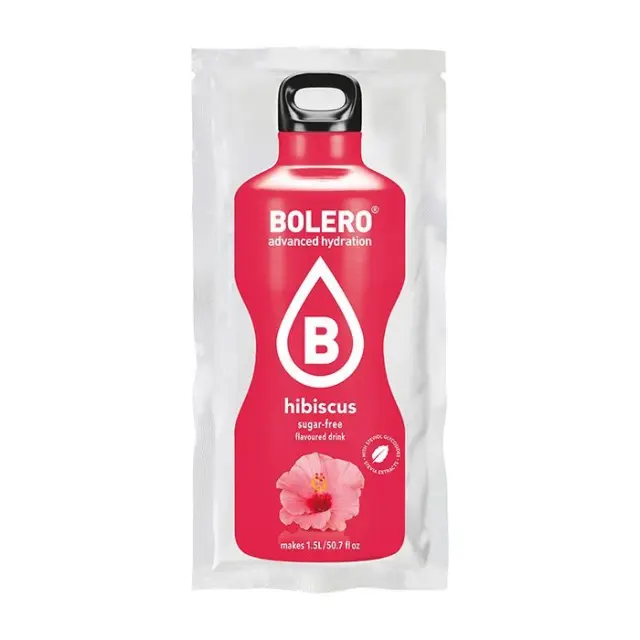 Bolero Hibiscus Flavoured Drink Mix Powder ΧΓ 9gr