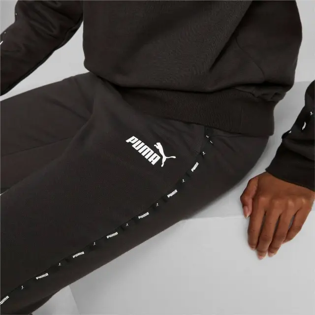 Puma ESS Tape FLeece Sweatpants (675999-01) - Μαύρο 2